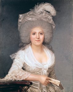 Jeanne-Louise-Henriette Campan女士的肖像（1752-1822）1786
